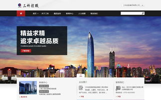 三科官方網(wǎng)站設計制作成功案例——沙漠風網(wǎng)站建設公司